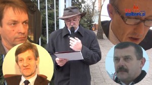 Kwidzyn: Demonstracja Antoniego Fili przeciwko nieprzestrzeganiu obowiązującego prawa - 8.01.2013