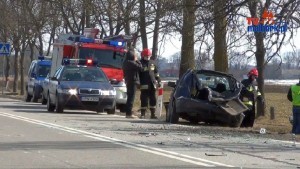 Malbork Cisy: Zderzyli się? z wojskowym wozem BRDM. Cztery osoby w szpitalu - 6.04.2013