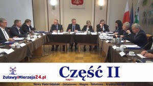 Skarga na zachowanie Starosty rozpatrzona. Trudne tematy drogowe.  IX Sesja Rady Powiatu w Nowym Dworze Gdańskim - 22.09.2015