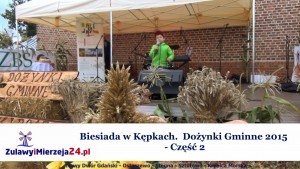 Kępki. Rolnicy podziękowali za plony. Dożynki Gminne - 12.09.2015