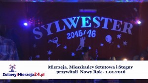 Mierzeja. Mieszkańcy Sztutowa i Stegny przywitali Nowy Rok - 1.01.2016