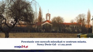 Nowy Dwór Gd. Powstanie 100 nowych mieszkań w centrum miasta – 17.02.2016
