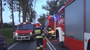 Nowa Wieś: Tragiczne zderzenie z ciężarówką. Kierowca samochodu osobowego nie żyje – 28.09.2017