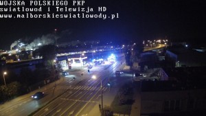 Zderzenie dwóch aut na ul. Wojska Polskiego w Malborku ? jeden z kierowców był nietrzeźwy. Zobacz wideo