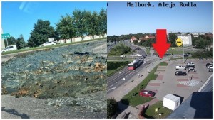 Kto odpowiada za sprzątanie drogi po wysypaniu ładunku? GDDKiA wyjaśnia sprawę z Malborka
