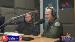 Gość Radia Malbork - Dowódca 22. Bazy Lotnictwa Taktycznego płk dypl. pil. Robert DZIADCZYKOWSKI oraz Krzysztof Hajbowicz instru