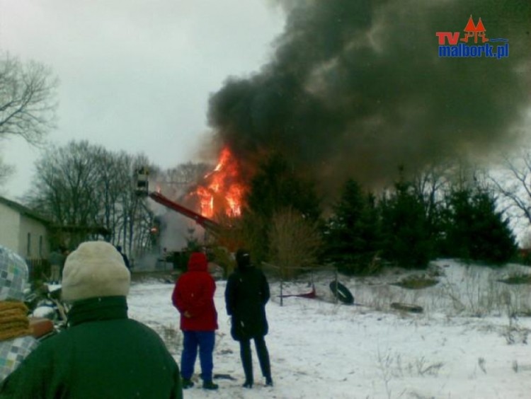 Stobiec: Pożar strawił dorobek całego życia 5-osobowej rodziny - 19.03.2013
