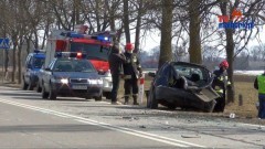 Malbork Cisy: Zderzyli się… z wojskowym wozem BRDM. Cztery osoby w szpitalu - 6.04.2013