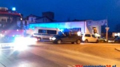 CZOŁOWE ZDERZENIE NA JANTAROWEJ W NOWYM DWORZE GDAŃSKIM. DO SZPITALA TRAFIŁ 44 – LETNI KIEROWCA VOLKSWAGENA – 05.12.2014