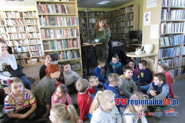 FERIE W GMINNEJ BIBLIOTECE PUBLICZNEJ IM.S.ŻEROMSKIEGO W STEGNIE- 16.02.2015