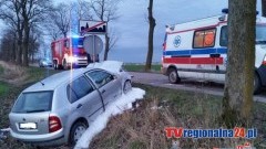 POLICJANCI USTALAJĄ OKOLICZNOŚCI ZDARZENIA DROGOWEGO. LUBIESZEWO- 03.04.2015&#8230;