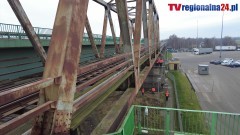 Roboty na moście kolejowym nad rzeką Elbląg - PKP inwestuje 12 mln zł Linia Kolejowa nr 254