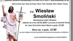Zmarł Wiesław Smoliński. Miał 58 lat.