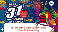 Nowy Dwór Gdański. Sprawdź, co będzie się działo podczas 31. Finału WOŚP. Szczegóły na plakacie.