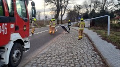 29 interwencji związanych z usuwaniem skutków wichury  – raport sztumskich służb mundurowych.