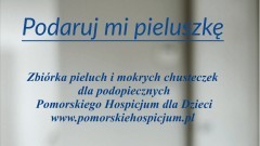 Gmina Malbork. Podaruj mi pieluszkę – uczniowie Szkoły Podstawowej wspierają Pomorskie Hospicjum dla Dzieci.