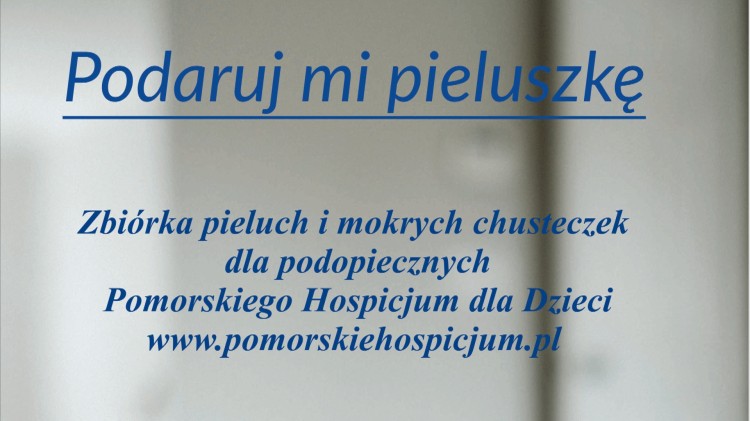 Gmina Malbork. Podaruj mi pieluszkę – uczniowie Szkoły Podstawowej wspierają Pomorskie Hospicjum dla Dzieci.