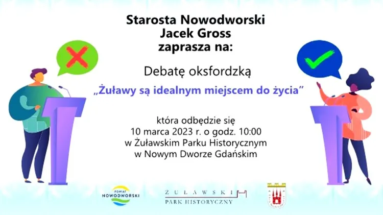 Nowy Dwór Gdański. Żuławy są idealnym miejscem do życia - debata&#8230;