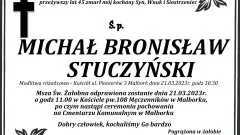 Zmarł Michał Stuczyński. Miał 45 lat.