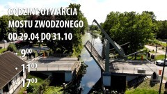 Powiat nowodworski. Mosty zwodzone będą regularnie otwierane przez cały sezon. 