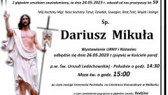 Zmarł Dariusz Mikuła. Miał 59 lat.