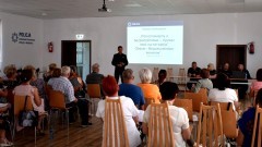 Malbork. Debata ewaluacyjna o bezpieczeństwie seniorów.
