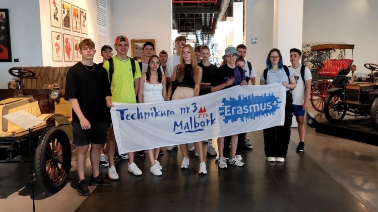 Malbork. Prawie 50 tys. euro dofinansowania dla uczniów Technikum nr 3.