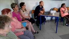 Powiat sztumski. Bezpieczeństwo osób starszych tematem spotkania policjantów z seniorami.