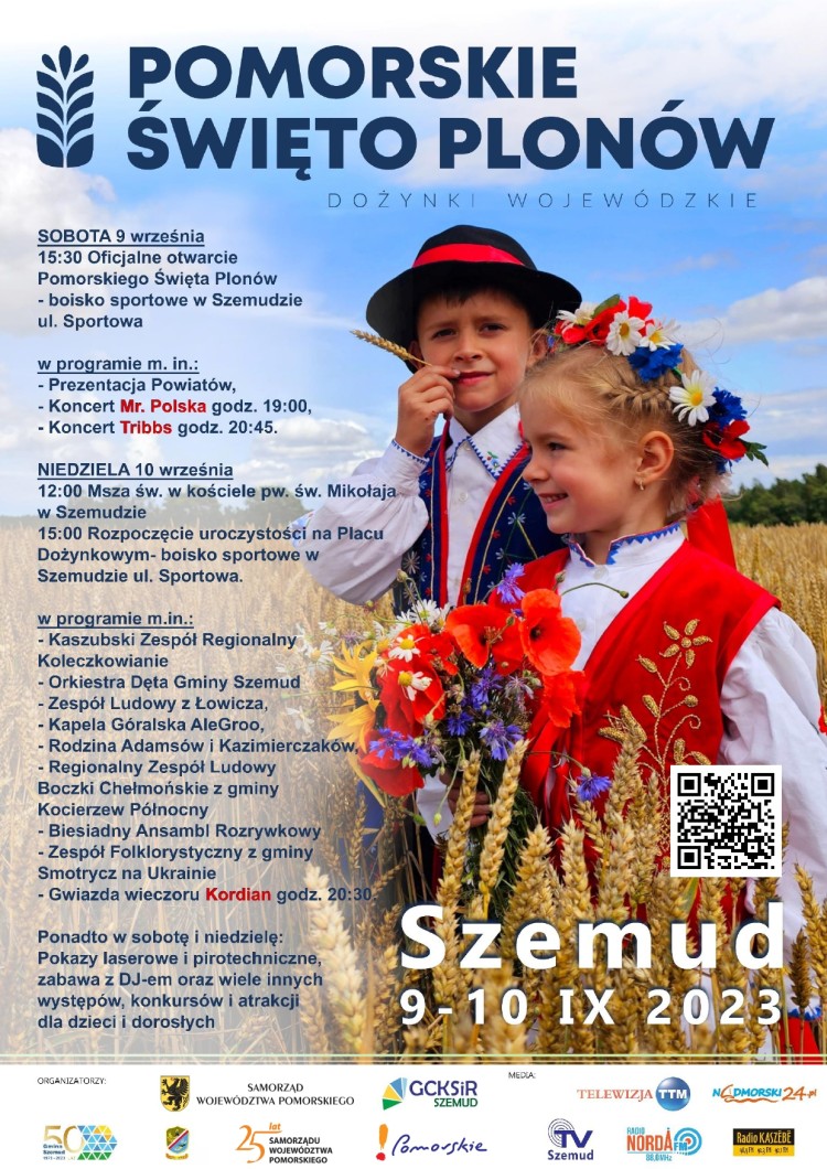 Dożynki wojewódzkie w Szemudzie. Zobacz program Pomorskiego Święta…