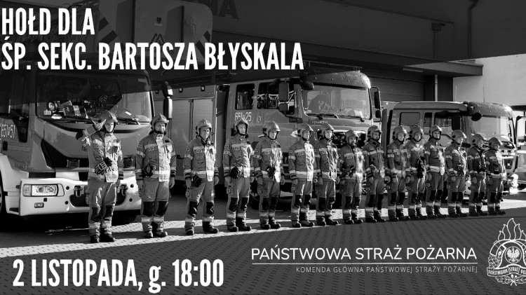 Pamięci Bartosza Błyskala – tragicznie zmarłego strażaka. Dzisiaj…