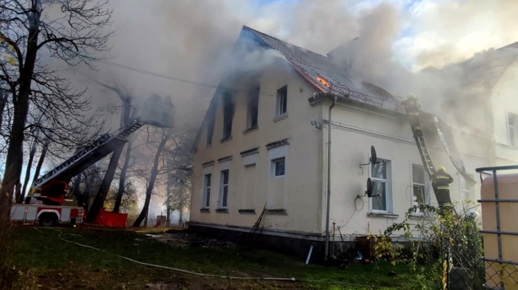 Powiat sztumski. Śmierć w płomieniach – jedna osoba zginęła w pożarze…