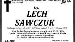 Odszedł Lech Sawczuk. Miał 76 lat.
