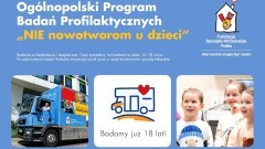 Nowy Dwór Gdański. NIE nowotworom u dzieci – bezpłatne badanie USG dla najmłodszych.