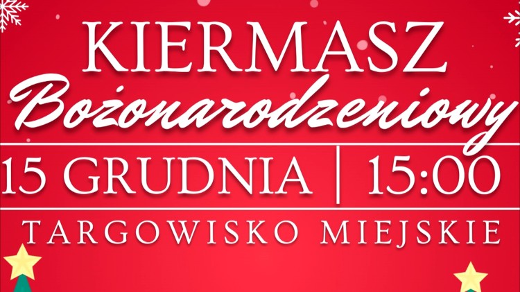 Dzierzgoń. Coraz bliżej święta – rozświetlenie choinki i kiermasz bożonarodzeniowy.