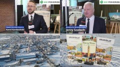 Burmistrz Jerzy Szałach i Prezes SIM – KNZ Pomorze komentują rozpoczęcie budowy osiedla mieszkaniowego w Nowym Stawie.