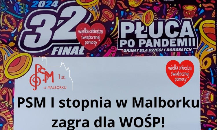 Malbork. Państwowa Szkoła Muzyczna zagra dla Wielkiej Orkiestry Świątecznej Pomocy.