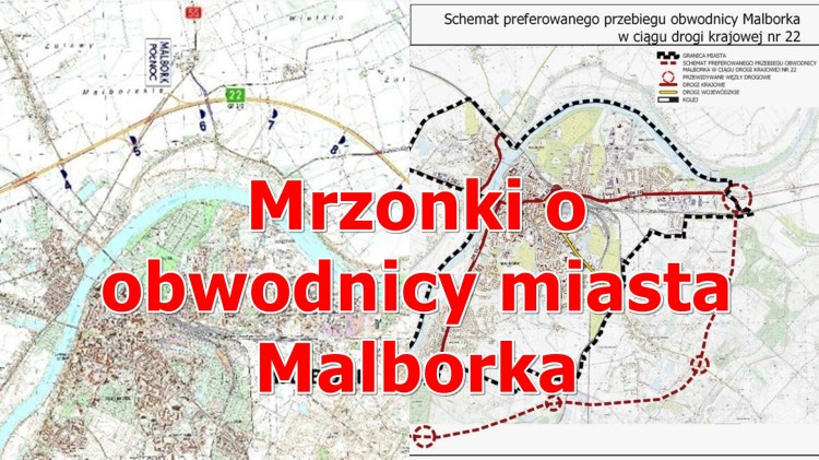 Mrzonki o obwodnicy miasta Malborka