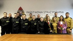 Nowy Dwór Gdański. Dzień Służby Cywilnej u strażaków.
