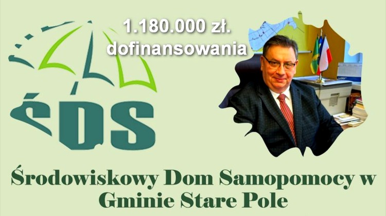 Gmina Stare Pole. Powstanie Środowiskowy Dom Samopomocy – prawie 1,2 mln zł dofinansowania.