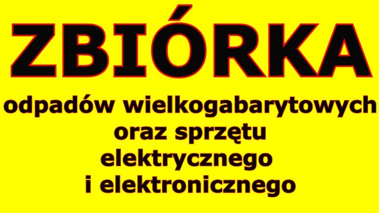 Gmina Malbork. 13 kwietnia odbędzie się zbiórka odpadów wielkogabarytowych oraz zużytego sprzętu elektrycznego i elektronicznego.