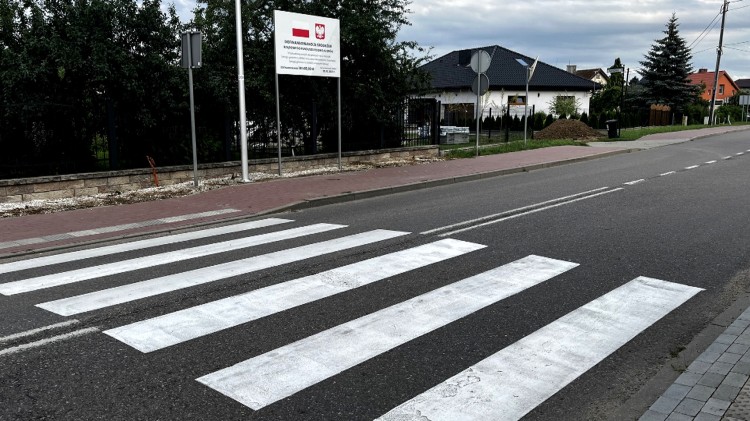 Nowy Staw. Nowe przejścia dla pieszych.