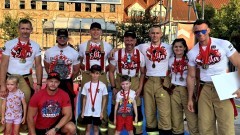 Sztum. Mł. kpt. Piotr Spiżewski walczył o tytuł najsilniejszego strażaka podczas Toughest Firefighter Challenge Płock 2024.