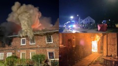 Nocny pożar budynku w Malborku – jedna osoba nie żyje. Policja zatrzymała dwie osoby w tej sprawie. Zobacz wideo i zdjęcia od widzów 19.09.2024
