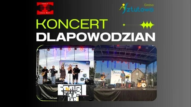 Sztutowo. Koncert charytatywny dla powodzian.