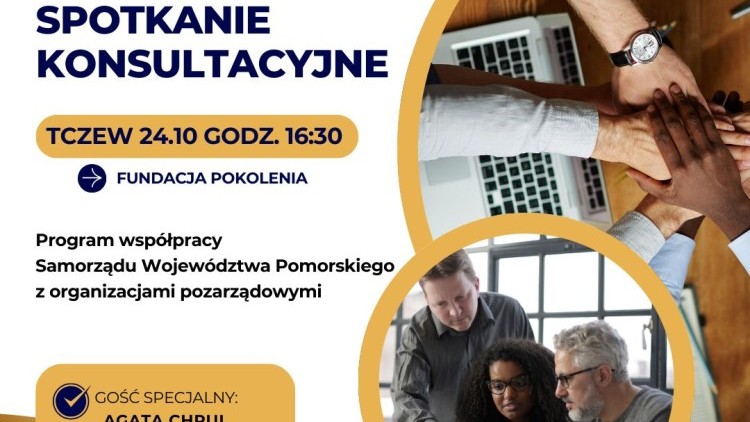 Malbork. Zaproszenie organizacji pozarządowych na spotkanie konsultacyjne.
