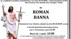 Zmarł Roman Banna. Miał 63 lata.