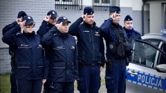 Malbork. Policjanci uczcili pamięć zmarłego ratownika Piotra Mierneckiego.