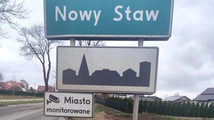 Nowy Staw – miasto monitorowane.