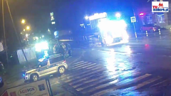 Potrącony rowerzysta na skrzyżowaniu: Aleja Wojska Polskiego - Nogatowa – Koszykowa w Malborku był pod wpływem alkoholu. DK 22 - 03.12.2024 . Zobacz wideo
