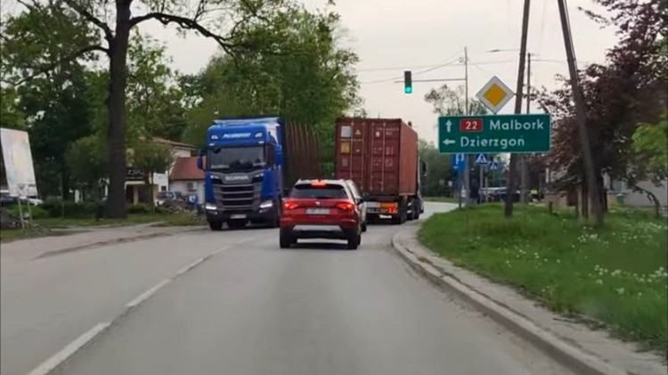 Autobusem ze Starego Pola do Malborka i z powrotem.
